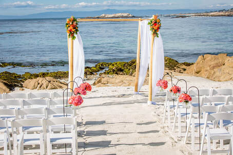 Carmel Beach Wedding